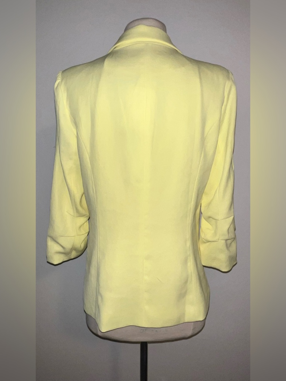 Women’s Sky’s Are Blue Yellow Blazer New With Tags Medium M - Picture 3 of 6